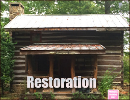 Historic Log Cabin Restoration  Windsor, Ohio